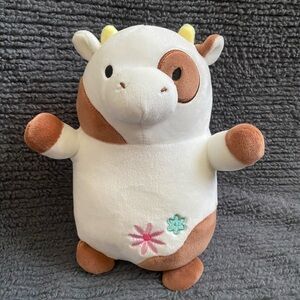 🇺🇸 Squishmallow Hugmee Plush Cow NWT 10”
